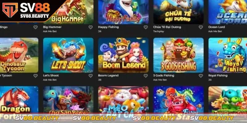 Thế giới đại dương bí ẩn tại bắn cá